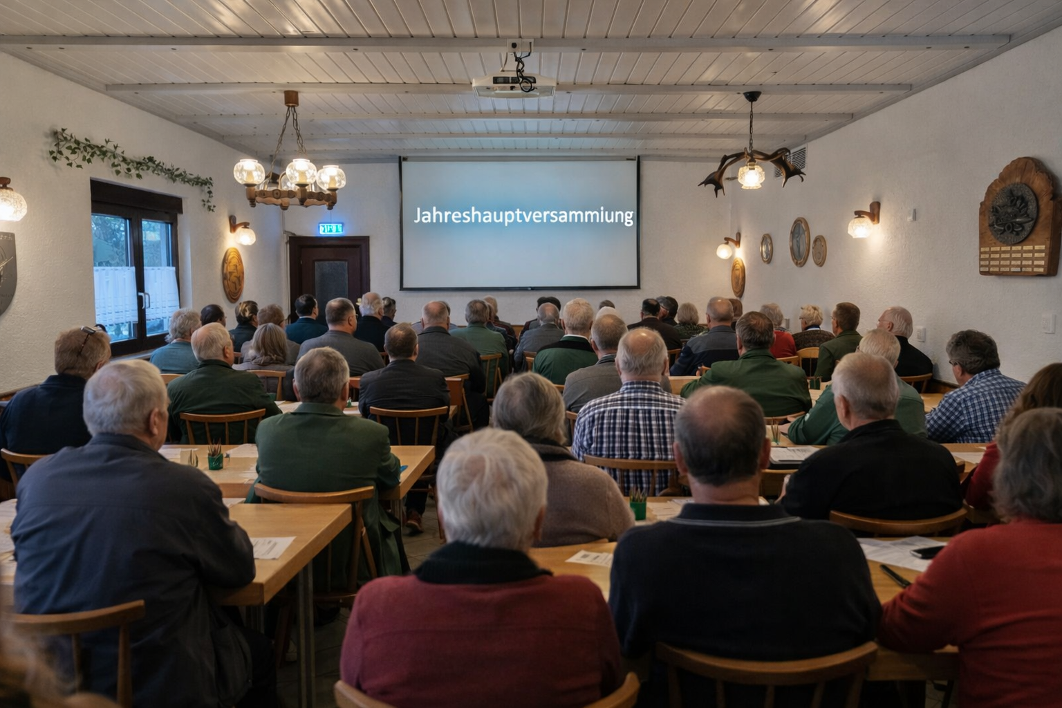 Jahreshauptversammlung mit Ehrungen