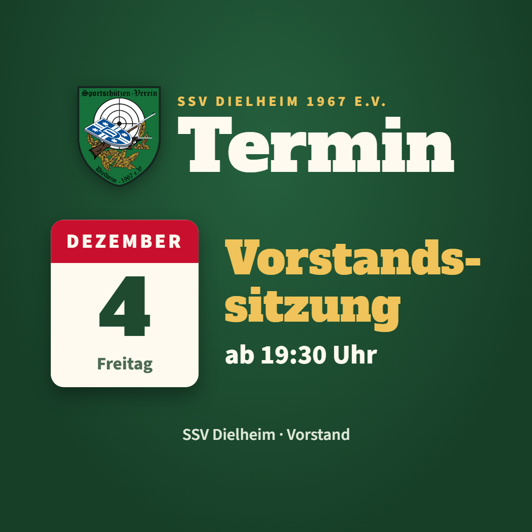 Vorstandssitzung